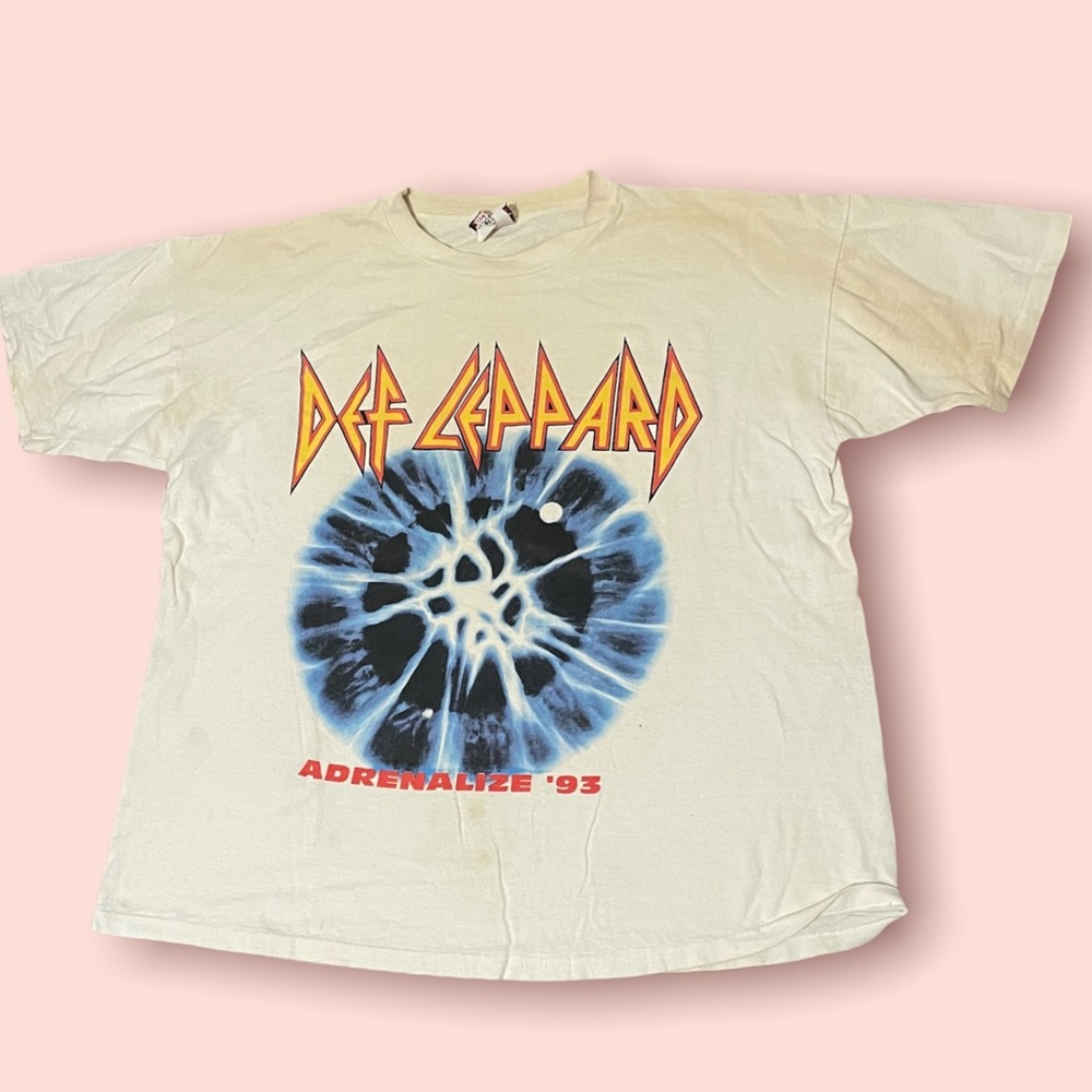 Def Leopard Adrenalize 1993 Tour Tee - XL